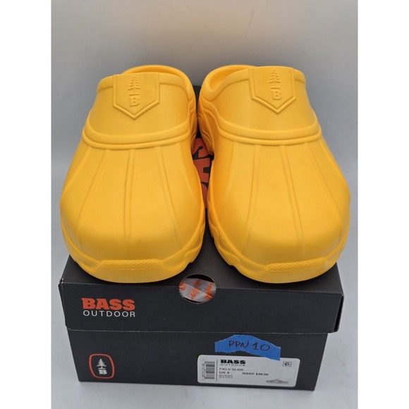 BASS OUTDOOR Men's Comfy Field Slide Slipper - SIZE M5 W6 - OLD GOLD - Picture 4 of 13